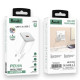 Сетевое зарядное устройство Avantis A896 USB-C (20W · 3A) с кабелем Type-C – Type-C (White)