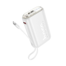 Повербанк Hoco J157 PD20W+22.5W з кабелем Type-C (10000 mAh) (White)