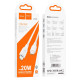 Кабель Hoco X93 Type-C – Lightning (2 м · 20W · 2.4A) (White)