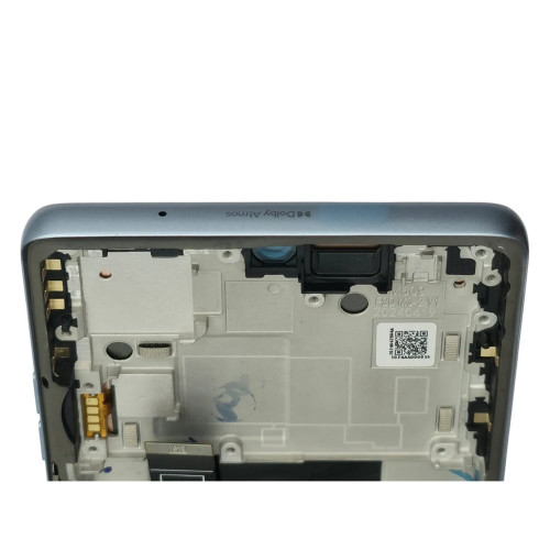 Дисплей для Motorola XT2429 Moto Edge 50 Fusion з тачскріном в рамці (Marshmallow Blue) (Original PRC)