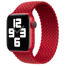 Ремінець для Apple Watch 38/40/41 мм Braided Solo Loop (Red)