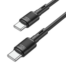 Кабель Hoco X83 Type-C – Type-C (1 м · 60W · 3A) (Black)