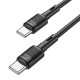 Кабель Hoco X83 Type-C – Type-C (1 м · 60W · 3A) (Black)
