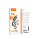 Кабель Hoco X112 USB-A – Type-C з дисплеєм (1 м · 15W · 3A) (Black)