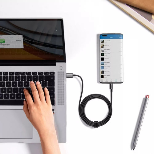 Кабель Baseus Superior Series Fast Charging USB-A – Type-C (1.5 м · 100W · 5A) (White)