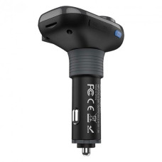 FM-модулятор Hoco E45 2xUSB-A (10.5W · 2.1A) (Black)