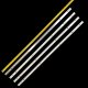 Пряма підсвітка для телевізора Bravis 39″ PH43-D3852X-01A-DL (1 планка 752 мм, 8 LED, лінза 15,5 мм, 3 В)