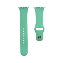 Ремешок для Apple Watch 38/40/41 мм Band Silicone (Marine Green)