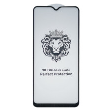 Защитное стекло Lion для Samsung M127 Galaxy M12 (2021) (Full Glue) (0.3 мм, 2.5D) (Black)