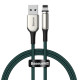 Кабель Baseus Zinc Magnetic Charging USB-A – Lightning (1 м · 10W · 2A) (Green)