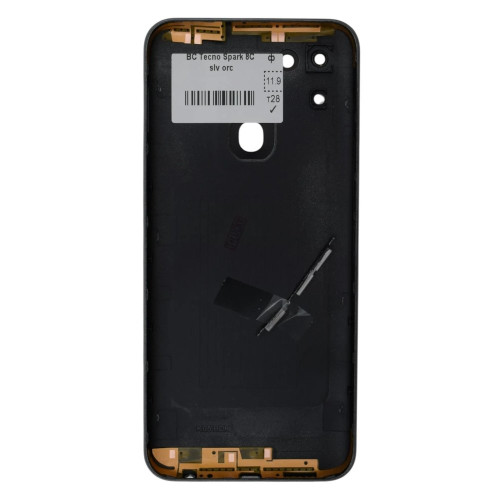 Задняя крышка для Tecno Spark 8C (Silver) (Original PRC)
