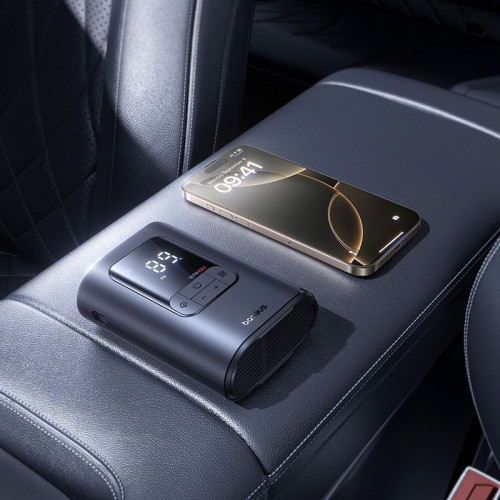 Автомобильный компрессор Baseus GoTrip VA1 Super Mini 100 Вт (Black)