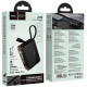 Повербанк Hoco J139 Hero PD20W+22.5W с кабелем Lightning (10000 mAh) (Black)