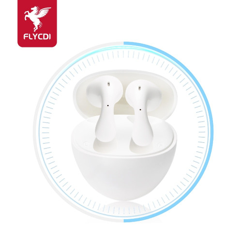 Наушники Bluetooth FLYCDI TWS-001 (White)