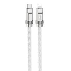 Кабель Hoco U113 Type-C – Lightning (1 м · 20W · 3A) (Silver)