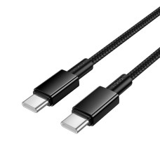 Кабель Hoco X119 Type-C – Type-C (1 м · 60W · 3A) (Black)