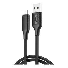 Кабель XO NB265 USB-A – Micro-USB (1 м · 12W · 2.4A) (Black)