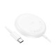 Беспроводное зарядное устройство Hoco CW52 magnetic USB-C 1м (15W) (White)