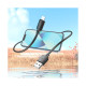 Кабель Hoco X96 USB-A – Lightning (1 м · 12W · 2.4A) (Black)
