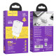 Сетевое зарядное устройство Hoco N25 2xUSB-A (10.5W · 2.1A) (White)