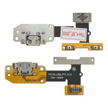 Шлейф для Lenovo YT3-X50 Yoga Tablet 3 с разъемом зарядки и кнопками громкости (Ver. 3.0) (Original PRC)