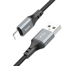 Кабель Hoco X86 USB-A – Lightning (1 м · 12W · 2.4A) (Black)