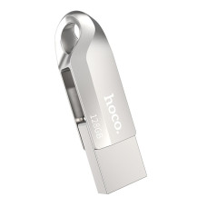 Флешка Hoco UD8 128GB USB 3.0 Type-C (Silver)