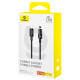 Кабель Baseus Gem Fast-Charging Data Cable Type-C – Lightning (2 м · 20W · 3A) (P10373001211) (White)