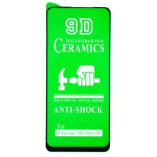 Захисна плівка Ceramic для Realme 7 Pro (Full Glue) (Black)