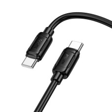Кабель Hoco X115 Surpass Type-C – Type-C (1 м · 60W · 3A) (Black)