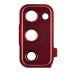 Скло камери для Samsung G781 Galaxy S20 FE (5G) в рамці (Cloud red) (Original)