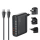 Сетевое зарядное устройство LDNIO A6140C 3xUSB-A+3xUSB-C (140W · 5A) (Black)