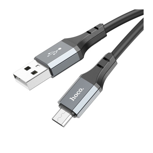 Кабель Hoco X92 USB-A – Micro-USB (3 м · 12W · 2.4A) (Black)