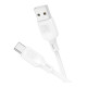 Кабель Borofone BX113 USB-A – Type-C (1 м · 15W · 3A) (White)