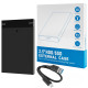 Зовнішній карман для SSD/HDD 2.5 Shuole U25A31 USB 3.0 Type-C black