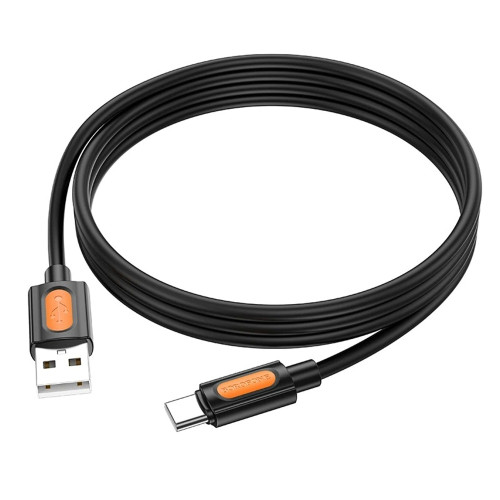 Кабель Borofone BX114 Structure USB-A – Type-C (1 м · 15W · 3A) (Black)