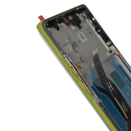 Дисплей для Motorola XT2427 Moto G85 (5G) с тачскрином в рамке (Green) (Original PRC)