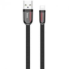 Кабель Hoco U74 Grand USB-A – Lightning (1.2 м · 12W · 2.4A) (Black)