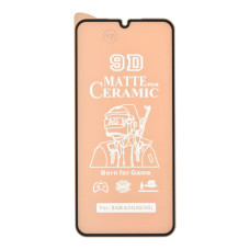 Защитная пленка Ceramic Matte для Samsung A155 Galaxy A15 (2023) (Full Glue) (Black)