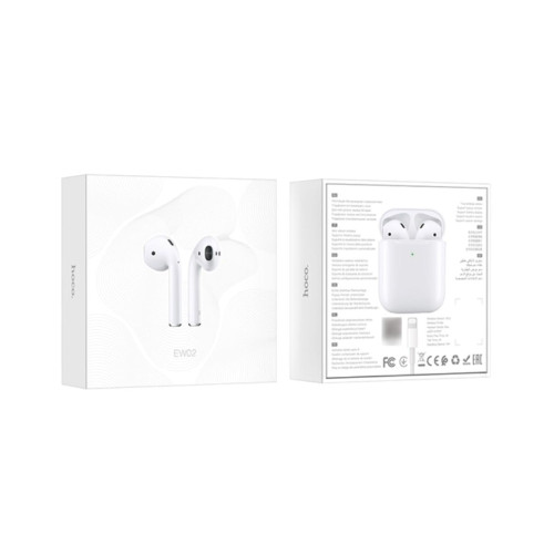Наушники Bluetooth Hoco EW02 Plus TWS (White)