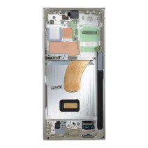Дисплей для Samsung S918 Galaxy S23 Ultra с тачскрином в рамке (Sky Blue) (Original Assembled)