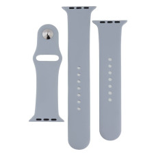 Ремешок для Apple Watch 42/44/45/49 мм Band Silicone, 2 шт (Mist Blue)