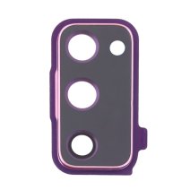 Стекло камеры для Samsung G781 Galaxy S20 FE (5G) в рамке (Cloud lavender) (Original)