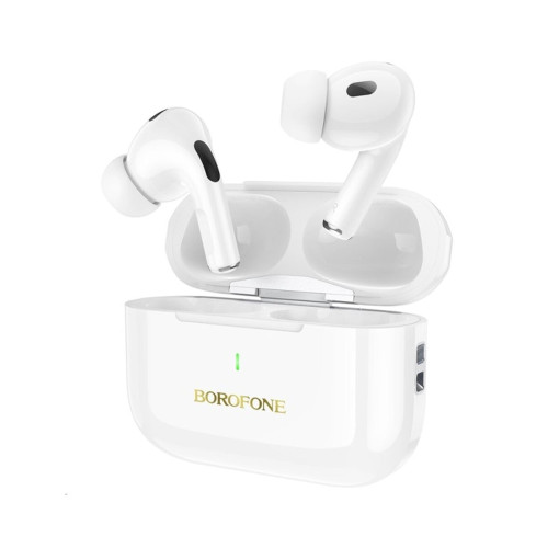 Наушники Bluetooth Borofone BW59 Plus TWS (White)