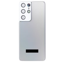 Задняя крышка для Samsung G998 Galaxy S21 Ultra (Silver) (Original PRC)