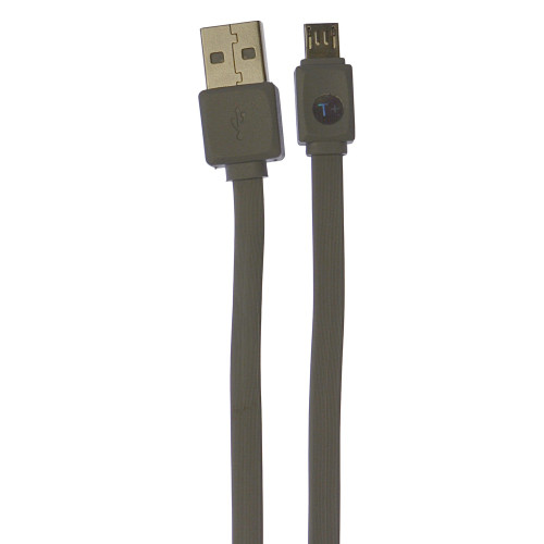 Кабель Remax RC-008м USB-A – Micro-USB (1 м · 10.5W · 2.1A) (Gray)