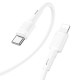 Кабель Hoco X83 Type-C – Lightning (1 м · 20W · 2.4A) (White)