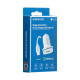 Автомобільний зарядний пристрій Borofone BZ12A USB-A (18W · 3A) з кабелем USB-A – Type-C (White)