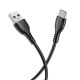 Кабель Borofone BX51 USB-A – Type-C (1 м · 15W · 3A) (Black)