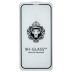 Защитное стекло Lion для Apple iPhone 16e (Full Glue) (0.3 мм, 2.5D) (Black)